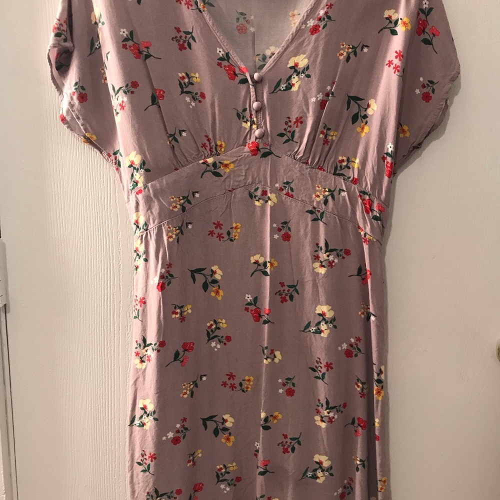 Floral print dress